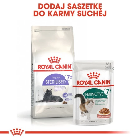 ROYAL CANIN Instinctive 7+ w sosie 85g