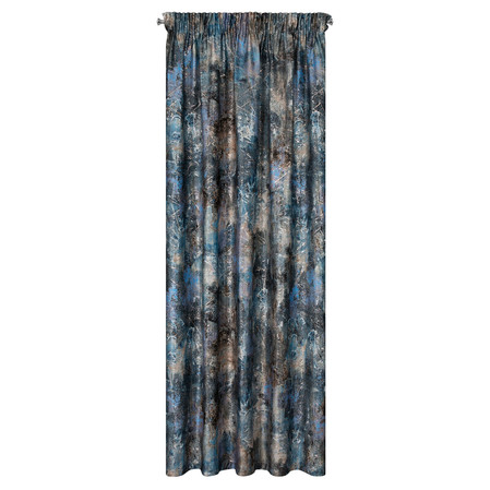 ZASŁONA GOTOWA ESTER NA TAŚMIE 140 X 250 CM TURKUSOWY