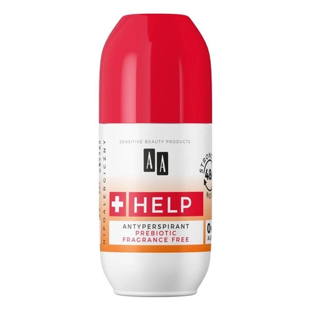 AA HELP Dezodorant antyperspirant roll-on Prebiotic 50ml