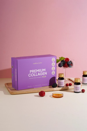 Natu Care Premium Collagen, szoty kolagenowe 10 000 mg, 15 szt. smak owoców leśnych