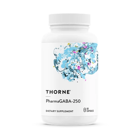 THORNE RESEARCH PharmaGABA-250 (60 kaps.)