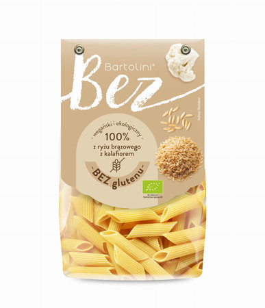 Bartolini Makaron z brązowego ryżu z kalafiorem bezglutenowy BIO 250g