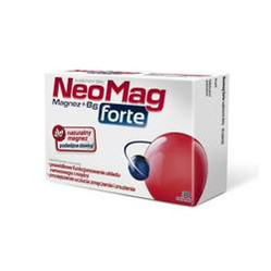 Neomag Forte na zmniejszenie zmęczenia 30 tabletek