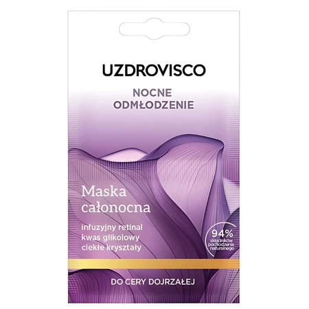 Uzdrovisco, Maska całonocna Nocne Odmłodzenie, 10 ml