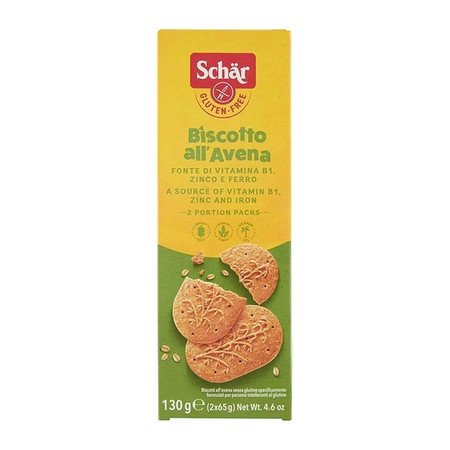 Schar - Ciastka owsiane Avena bezglutenowe - 130 g