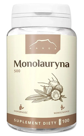 Nanga Monolauryna 500 mg 100 kaps.