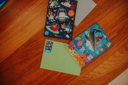 Mudpuppy Puzzle-kartka z życzeniami Rekin 12 elementów 3+