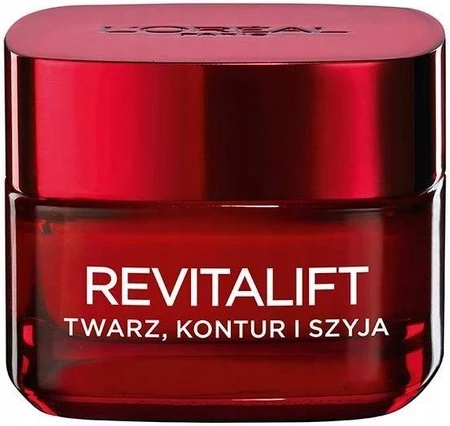 L'Oreal Paris − Revitalift, krem napinający przeciwzmarszczkowy i ujędrniający − 50 ml