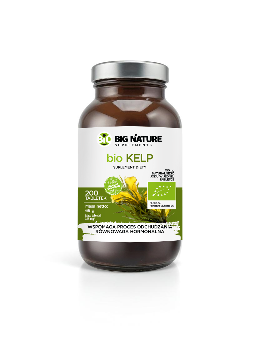 Big Nature Kelp BIO 200 tabl. - Nabea.pl