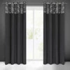 ZASŁONA GOTOWA ARIANA 140 X 250 CM CZARNY