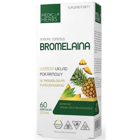 Medica Herbs Bromelaina 60 k