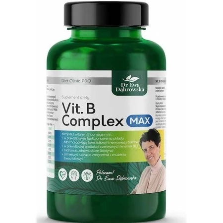 DR Ewa Dąbrowska Vit B Complex Max 120 k