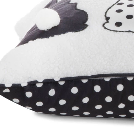 Poszewka Wiosna 45 x 45 cm, Czarny