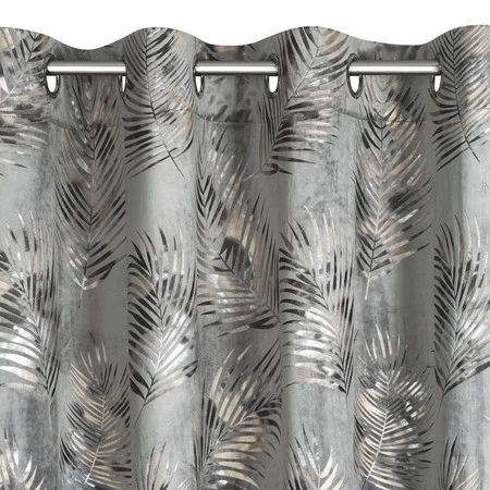 ZASŁONA GOTOWA GLORIA2 140 X 250 CM STALOWY