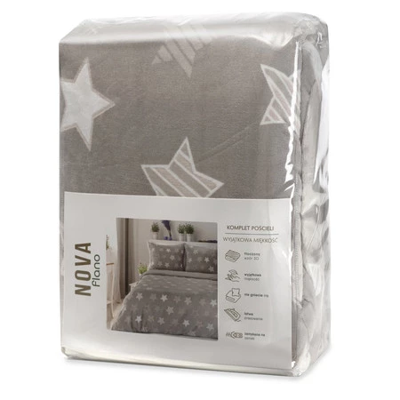 Komplet pościeli Flano 4, 160 x 200 cm, Beżowy