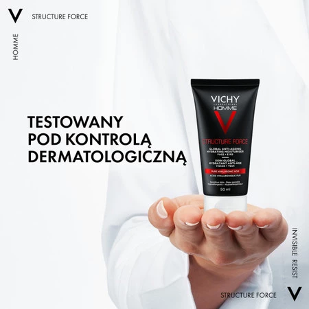 Vichy Homme Structure Force wzmacniający krem na zmarszczki 50 ml