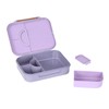 Lassig Lunchbox Bento z przegródkami Little Gang Heart lilac