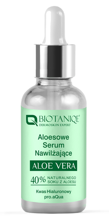 Biotaniqe, Aloe Vera, Serum Nawilżające 3w1, 20 ml