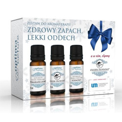 Optima Natura Zestaw Zdrowy Zapach Lekki Oddech (pomarańczowy;Olejek Złodziei®; sosnowy) 2 x 10 ml + 10 ml GRATIS