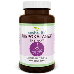 Medverita Niepokalanek – ekstrakt z owoców na wsparcie gospodarki hormonalnej u kobiet 60 kaps.