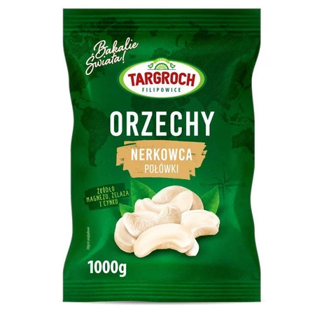 Targroch Orzechy nerkowca połówki 1 kg