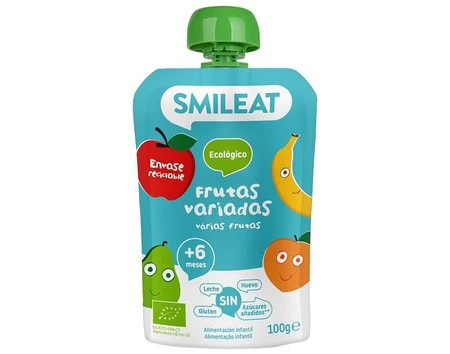 Smileat, BIO Mus ekologiczny wieloowocowy, 100g