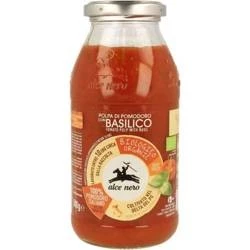 Alce Nero − Pulpa pomidorowa z bazylią Bio − 500 g