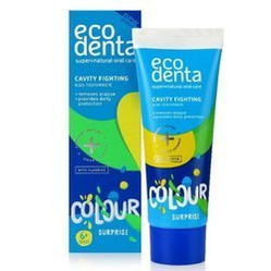 Ecodenta pasta dla dzieci kolorowa niespodzianka