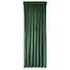ZASŁONA GOTOWA D91 ROSA NA TAŚMIE 140 X 270 CM CIEMNOZIELONY