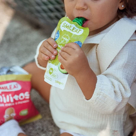 Smileat, BIO Mus z ekologicznymi jagodami i awokado, 100g