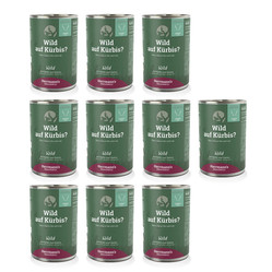 Zestaw 10x HERRMANN'S Selection Light Dog Wild - dziczyzna z dynią (400g)