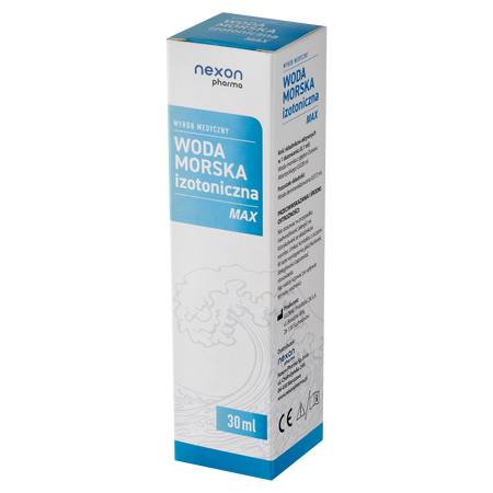 Nexon Woda Morska Izotoniczna Max Spray Do Nosa 30ml