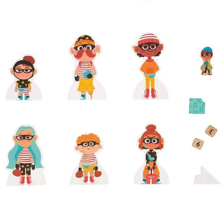 Janod Gra strategiczna Złodziejaszki Bandit Project 5+