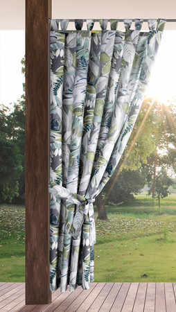 Zasłona gotowa Garden 20 na Szelkach 155 x 240 cm, Zielony