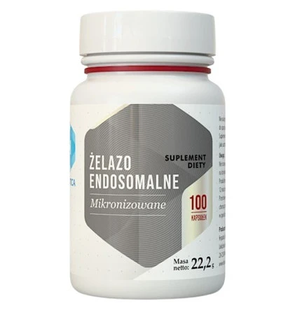 HEPATICA Żelazo endosomalne 100 kaps.
