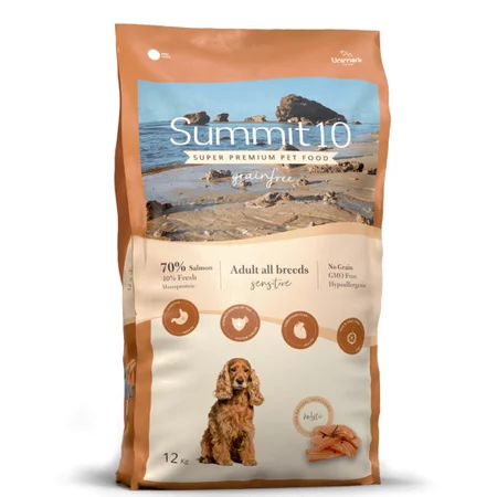 SUMMIT 10 Grain Free Bezzbożowa Karma Sucha Łosoś 12 kg