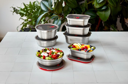 BB-Lunchbox stalowy 0,9l. Multifunction