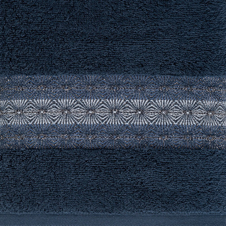 Ręcznik Malika (04), 50 x 90 cm, Granatowy