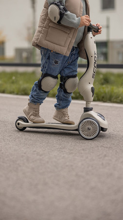 SCOOTANDRIDE Zestaw ochraniaczy dla dzieci S Ash