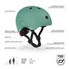 SCOOTANDRIDE Kask S-M dla dzieci  3+ Forest