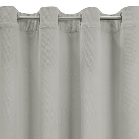 ZASŁONA GOTOWA MILO 140 X 250 CM SZARY