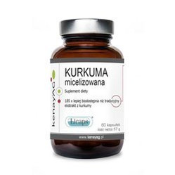 KENAY Micelizowana Kurkuma NovaSOL® na wsparcie stawów, wątroby i odporności 60 kaps.