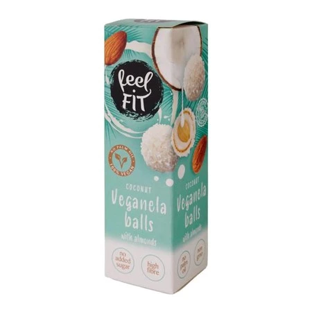 Zestaw 2x Veganella kulki kokosowe z migdałem 27 g