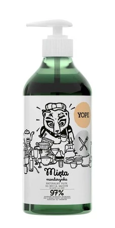 Yope - Naturalny płyn do mycia naczyń Mięta 750ml
