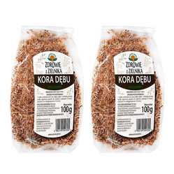 Zestaw: 2x Natura Wita − Kora dębu − 100 g