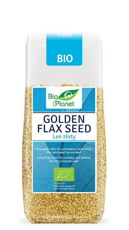 BIO PLANET LEN ZŁOTY BIO 200 g