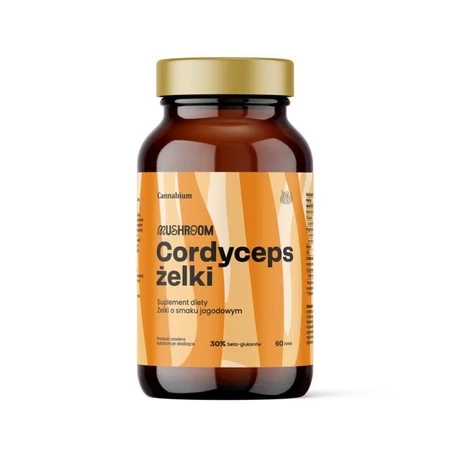 Cannabium Mushroom Cordyceps żelki 60 żelek