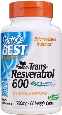 Trans-Resveratrol 600 mg (60 kaps.)