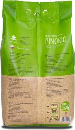 AQUAEL COMFY Pinokio Żwirek drewniany 7l