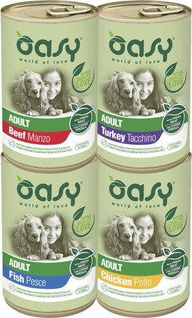 OASY Dog Lifestage Adult Pate Kurczak pasztet dla psa 400g
